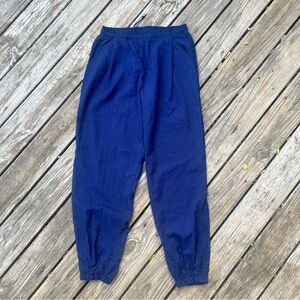 Vintage Y2K Nike Wind Breaker Navy Track Pants